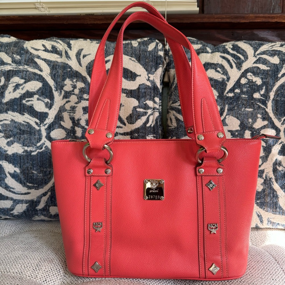 Authentic MCM Leather handbag